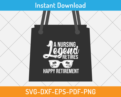 A Nursing Legend Retires svg