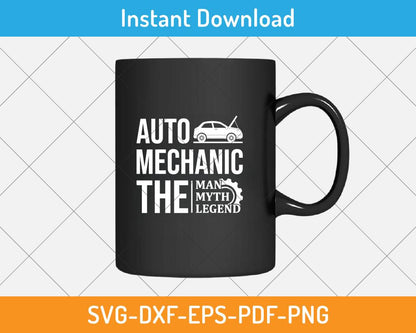 auto mechanic gift design png