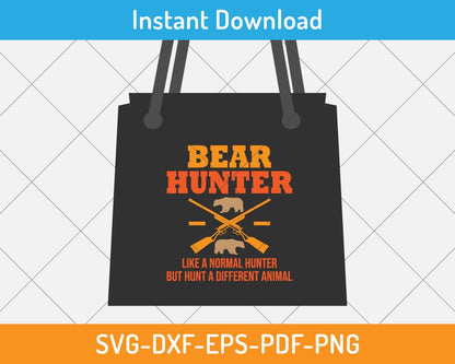 bear hunting svg