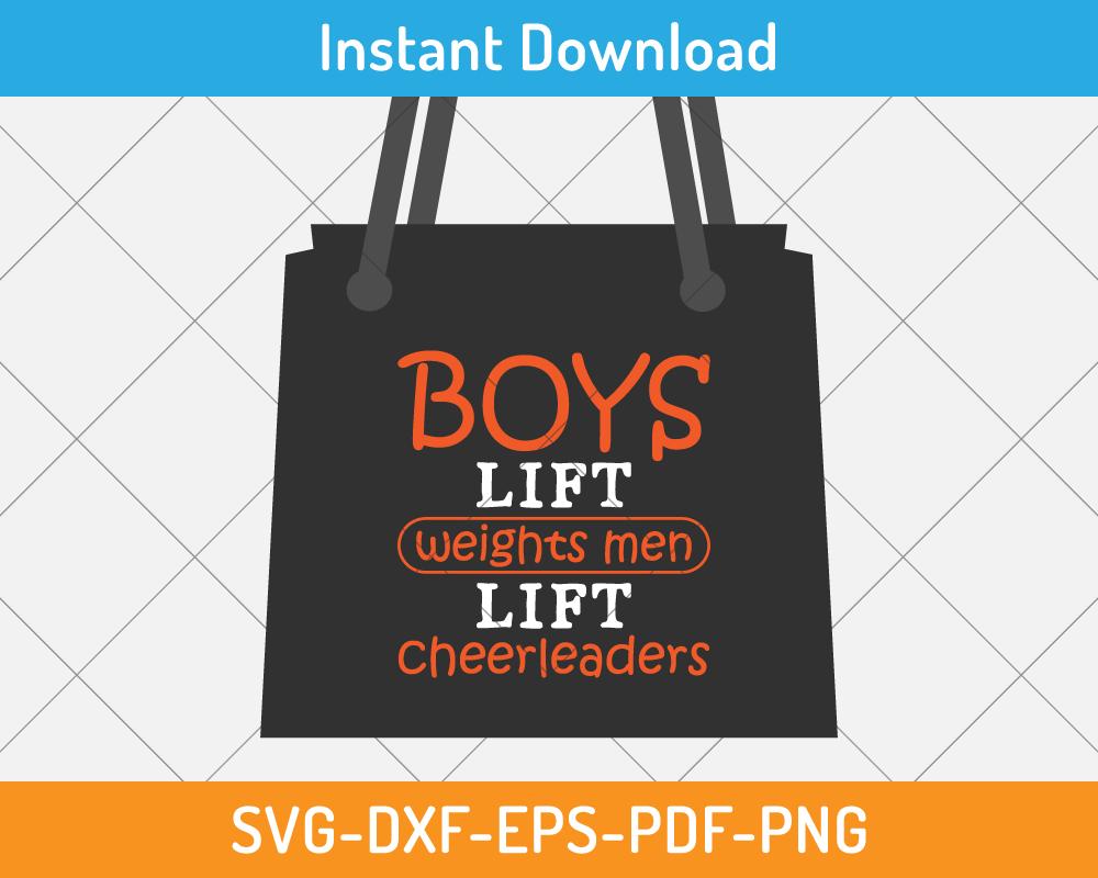 men lift cheerleaders svg