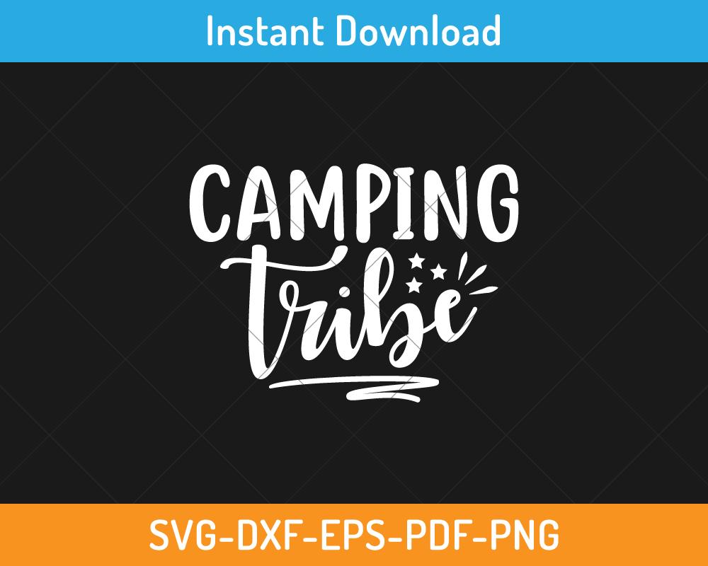 Camping tribe svg