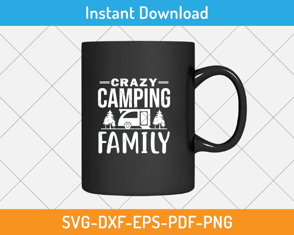 camping shirt svg