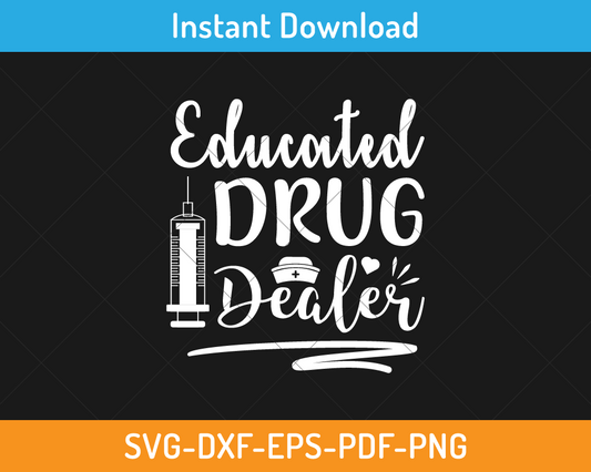 Educated drug dealer svg