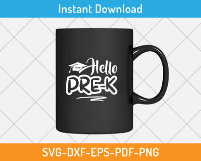 Hello Pre-k svg