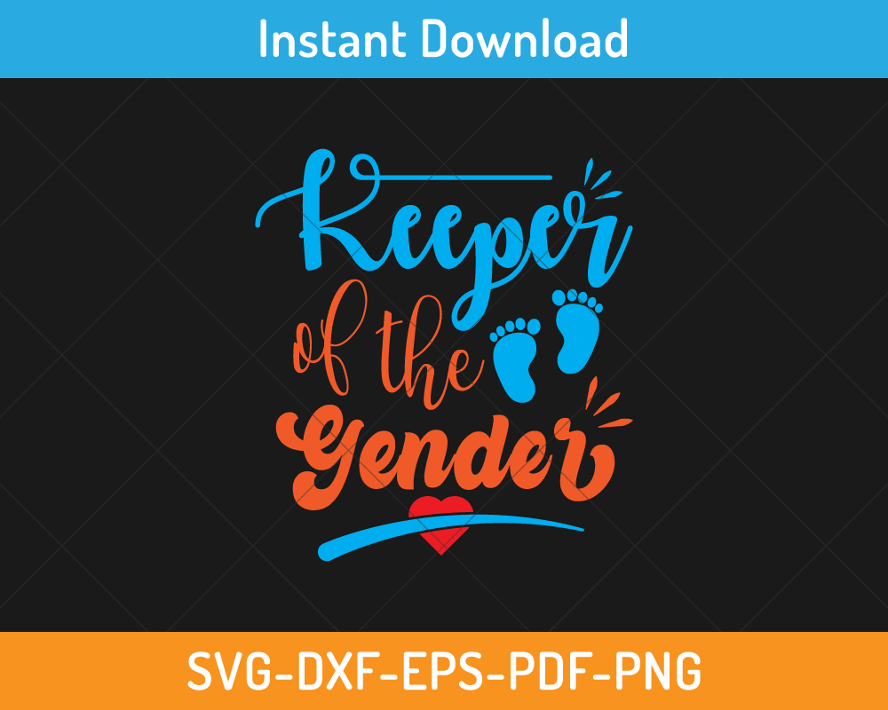 Keeper of the gender svg