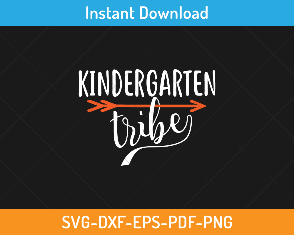 Kindergarten tribe svg