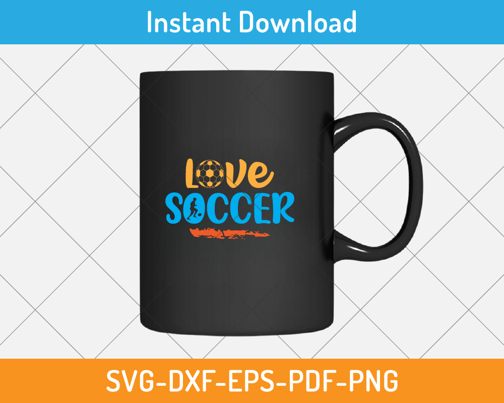 soccer heart svg