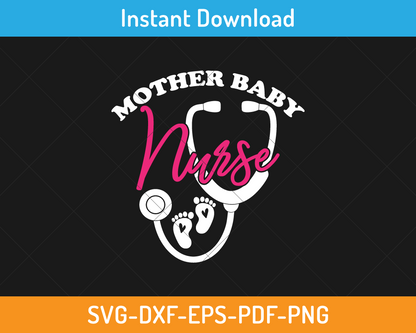 Mother bay nurse svg