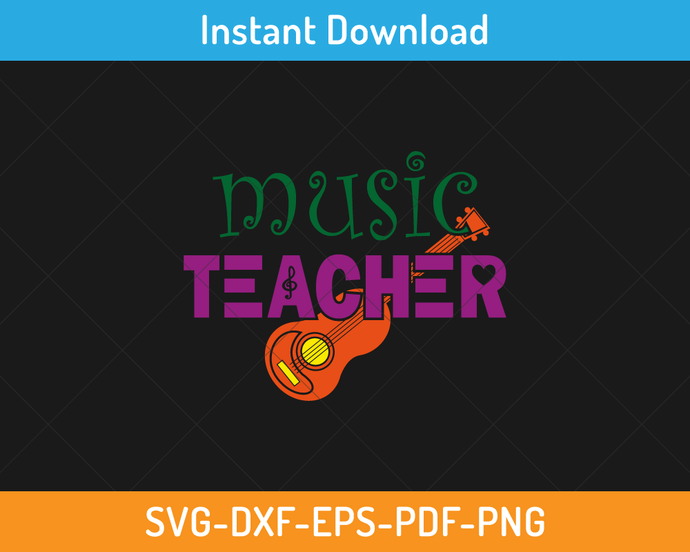 Music Teacher svg