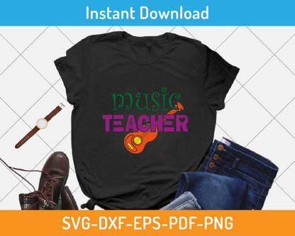 Music Teacher svg