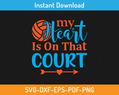 my heart is on that court svg