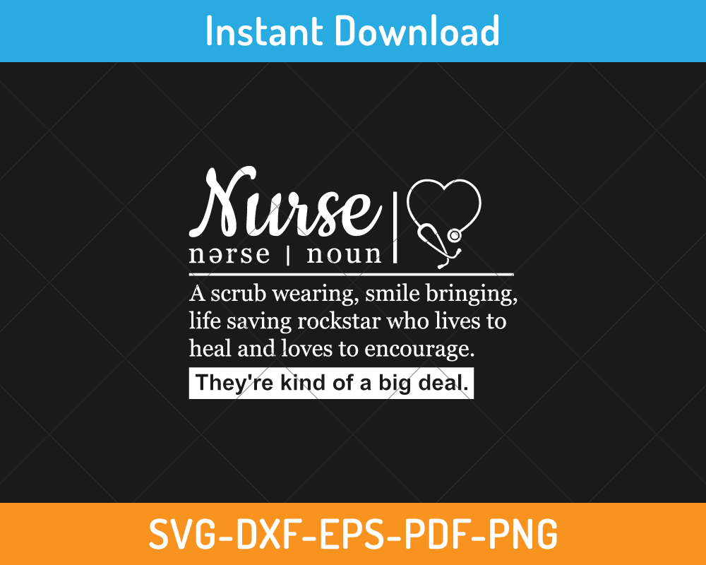 Nurse definition svg