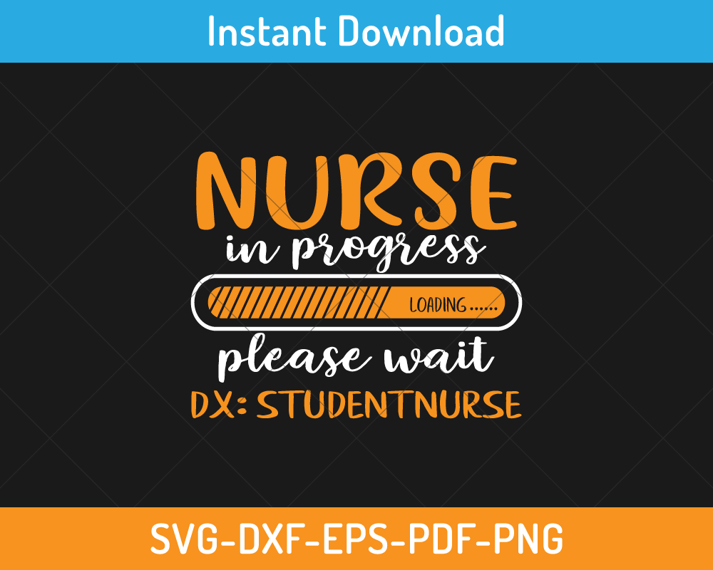 Nurse in progress please wait svg