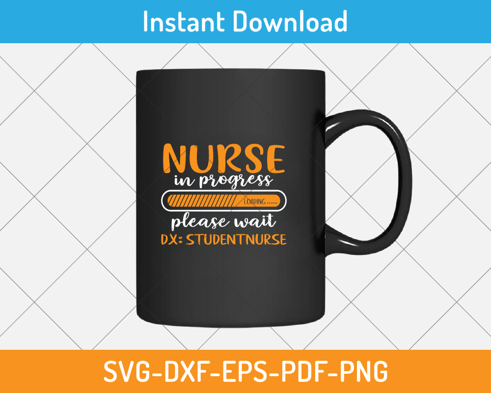 Nurse in progress please wait svg