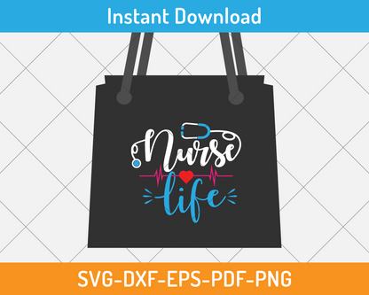 Nurse life svg