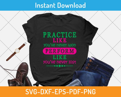 perform life you've never lost svg