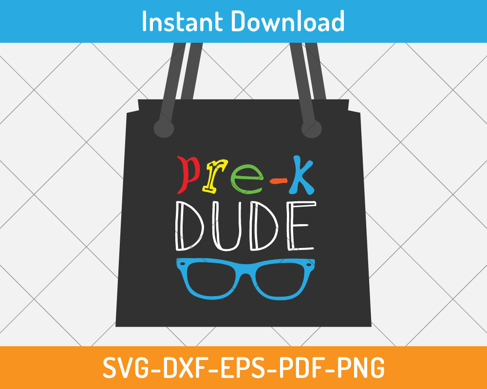 Pre-k dude svg