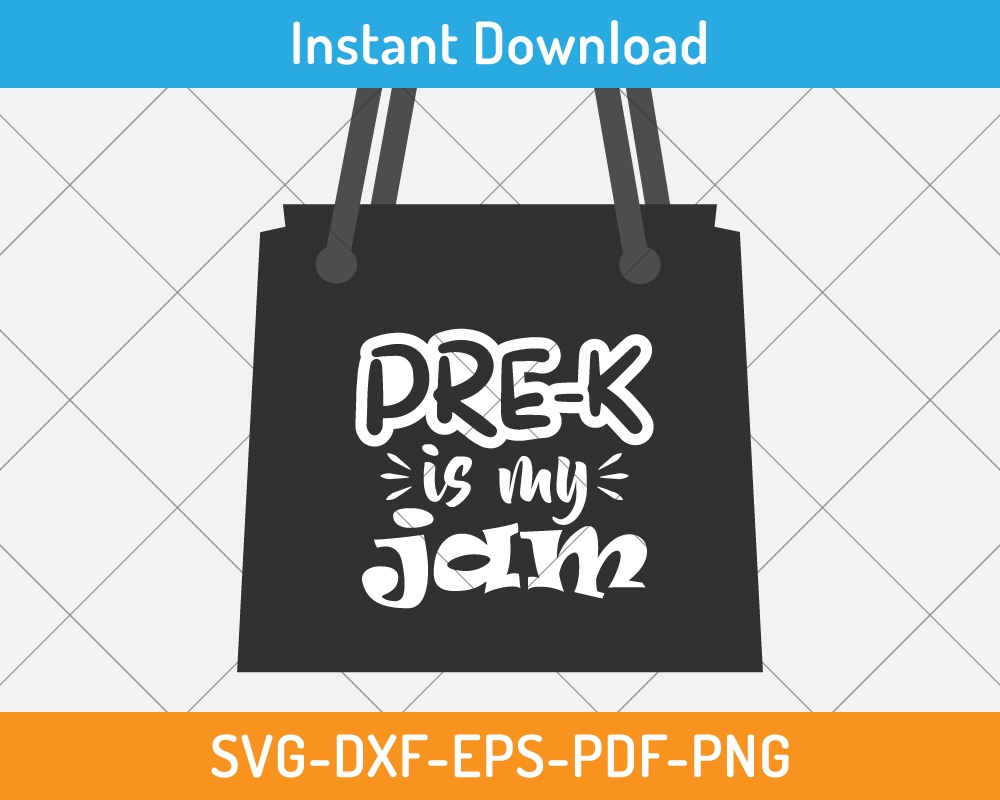 Pre-k is my jam svg