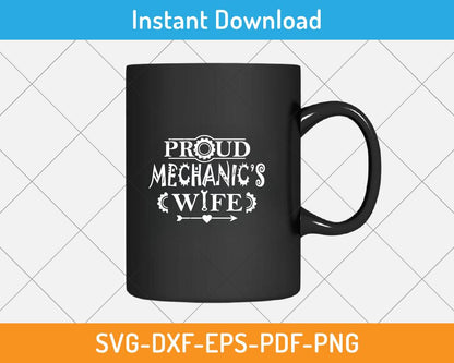 mechanic wife gift design png