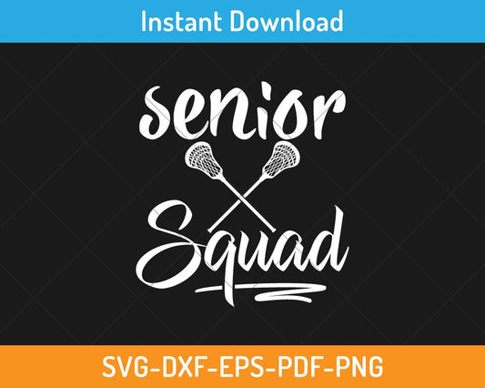 Senior squad svg