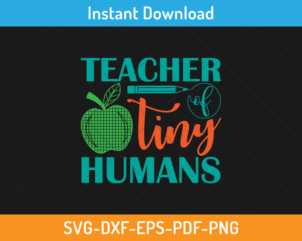 Teacher of tiny human svg