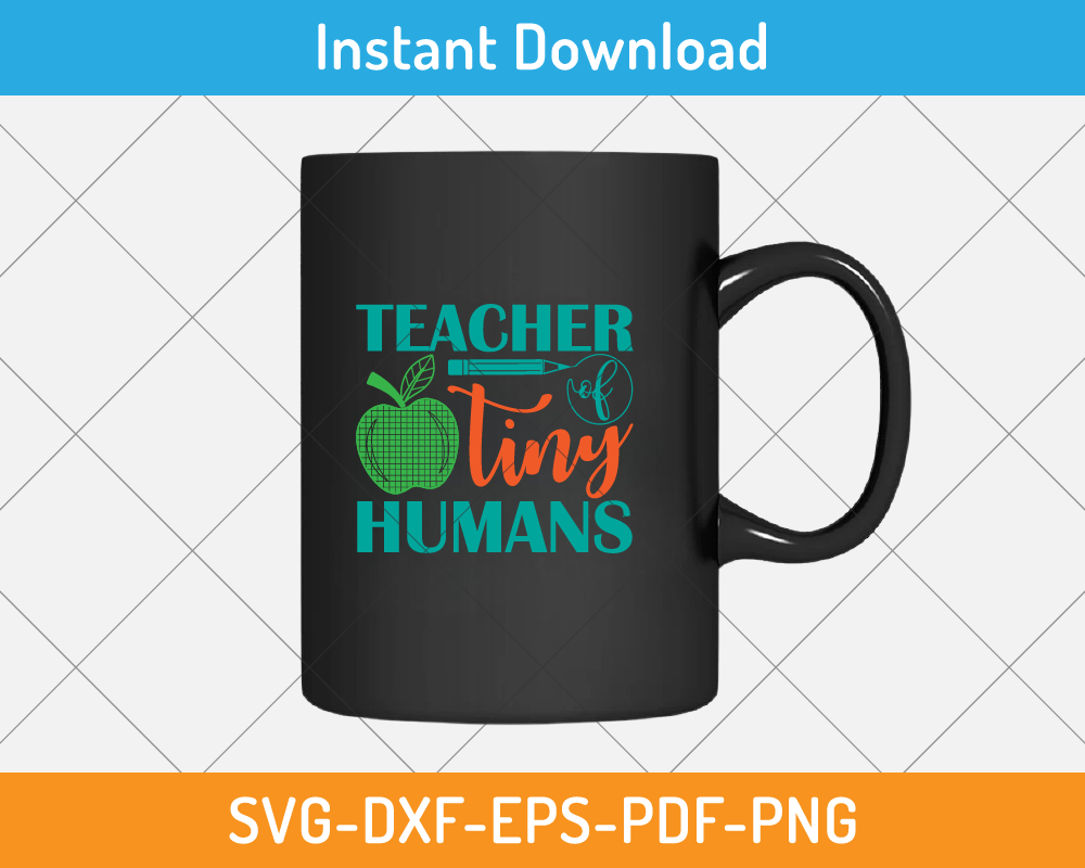 Teacher of tiny human svg