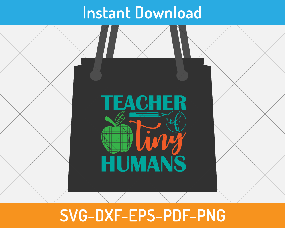 Teacher of tiny human svg