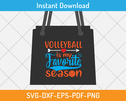 volleyball fan svg