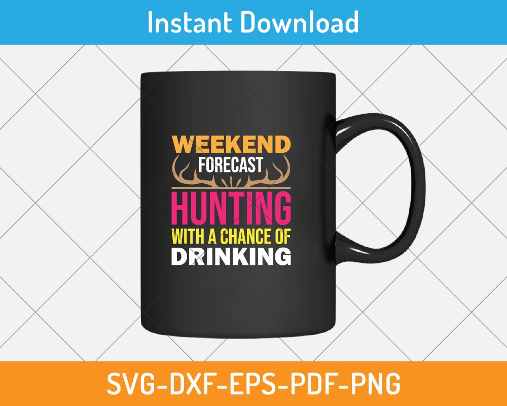 hunting funny quote gift design png