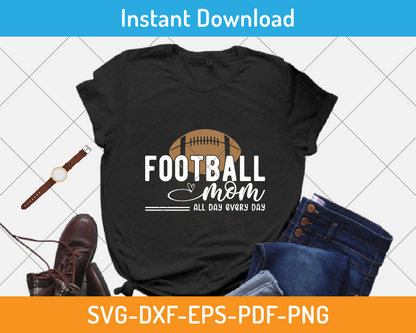 Football mom svg