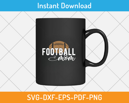 Football mom svg