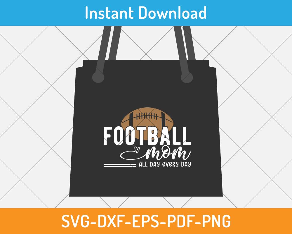 football mom birthday gift design